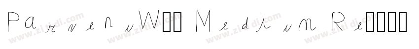 ParvenuW01 Medium Re字体转换